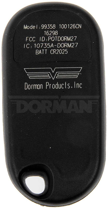 Dorman - HELP KEYLESS ENTRY REMOTE 99358