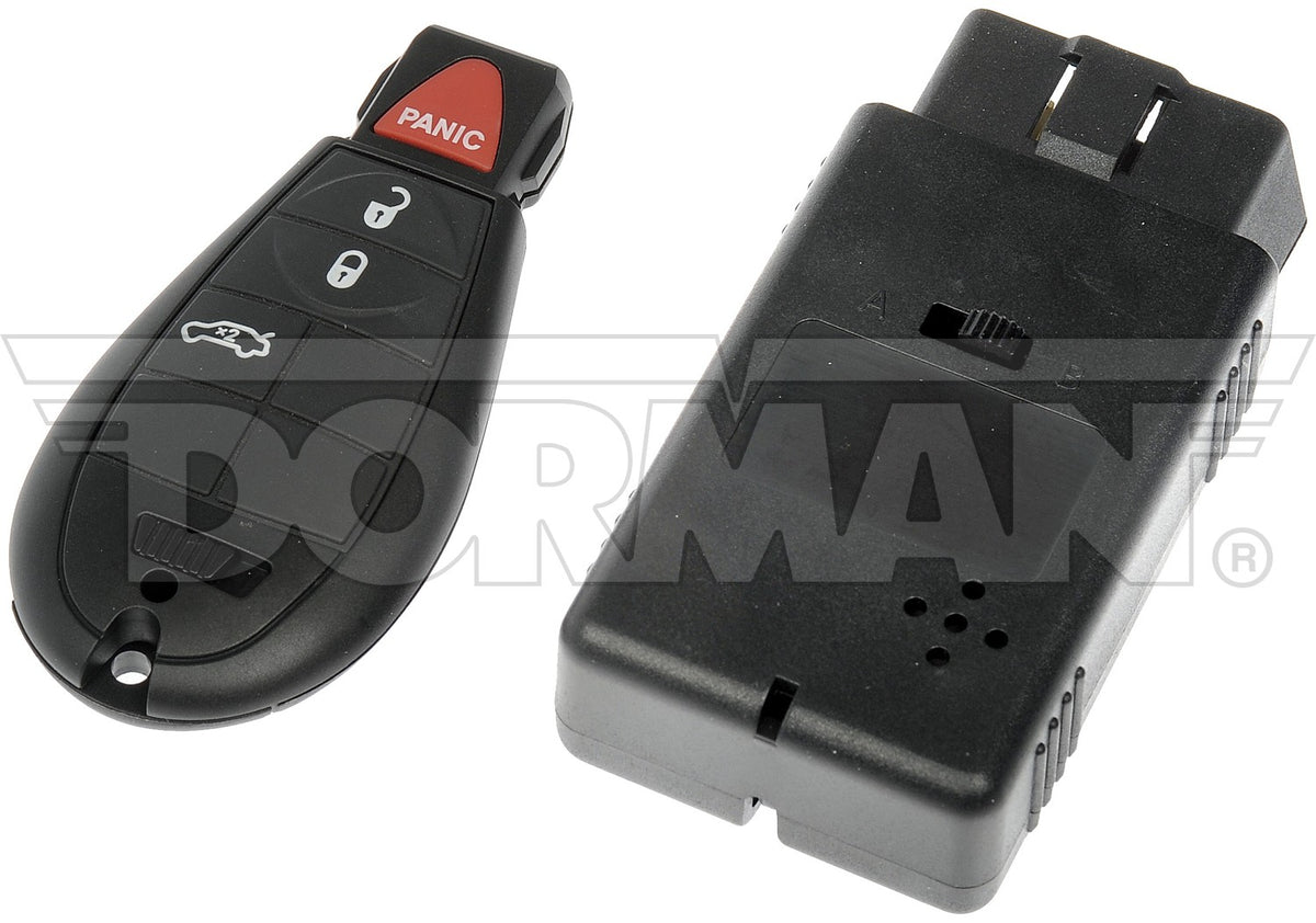 Dorman - HELP Keyless Entry Transmitter 4 Button with DIY Programming Tool for 2008-2010 Dodge Challenger Charger Magnum 99362