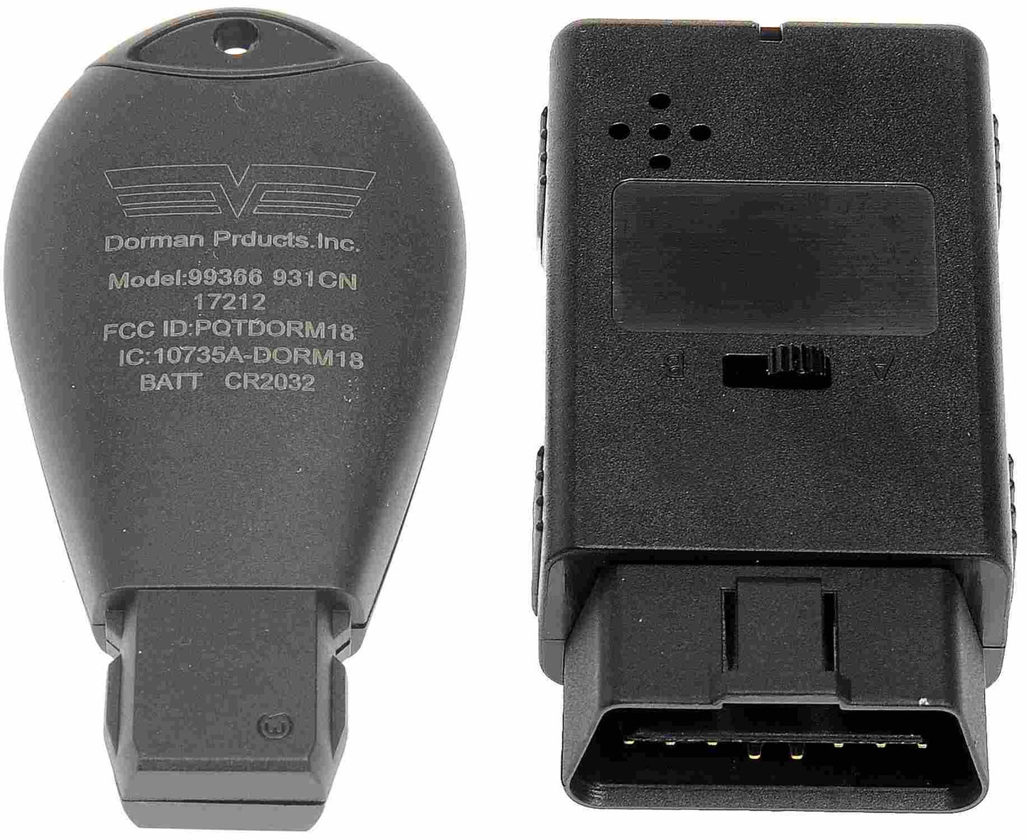 Dorman - HELP KEYLESS ENTRY REMOTE 99366