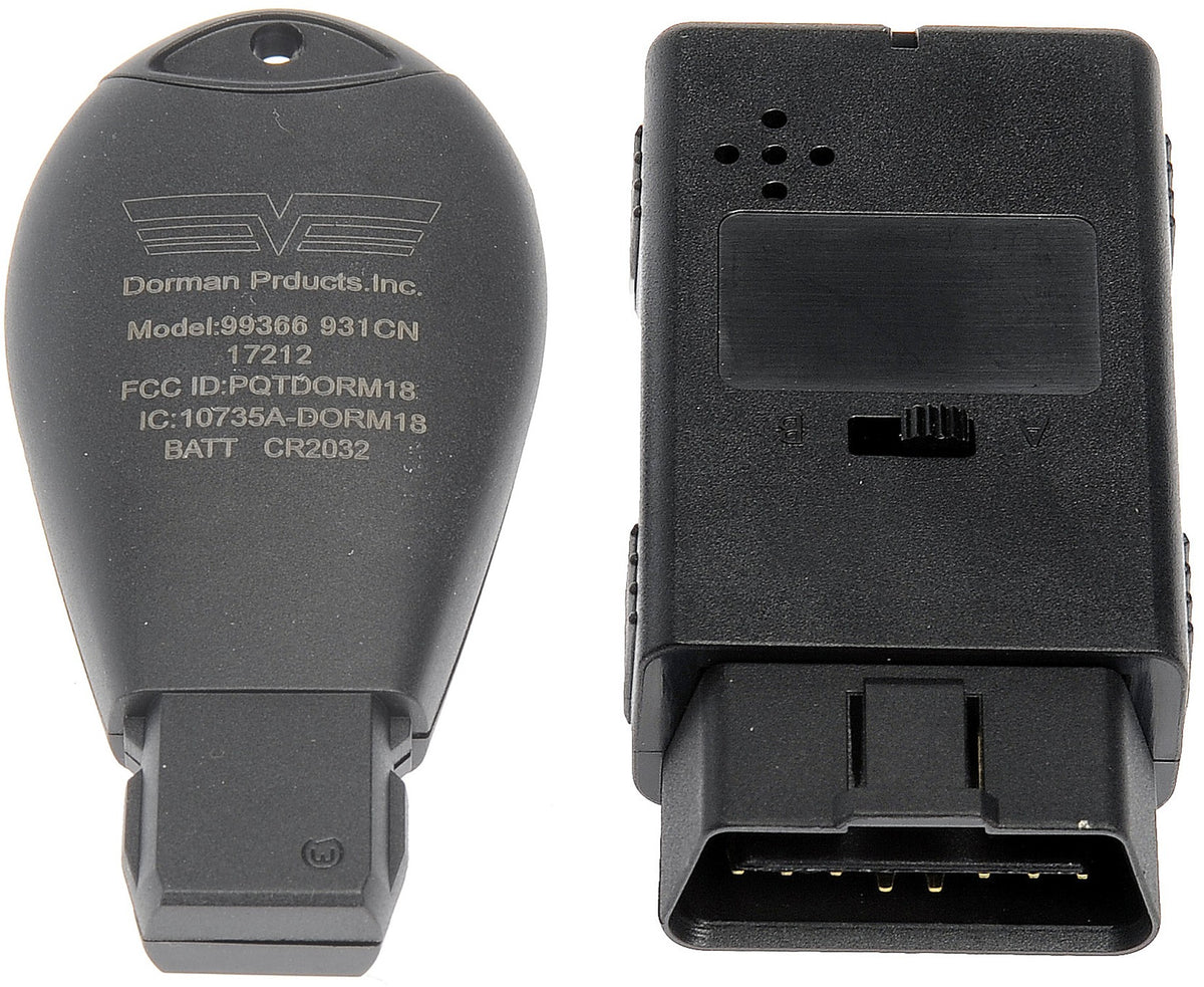 Dorman - HELP KEYLESS ENTRY REMOTE 99366