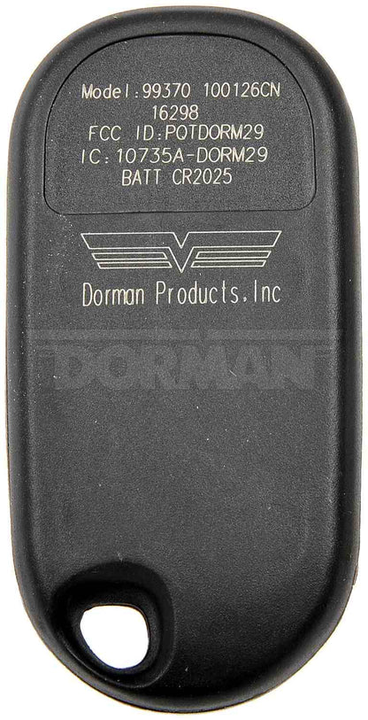 Dorman - HELP KEYLESS ENTRY REMOTE 99370