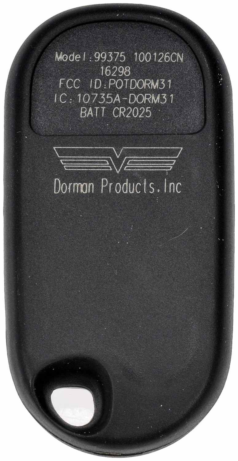 Dorman - HELP KEYLESS ENTRY REMOTE 99375