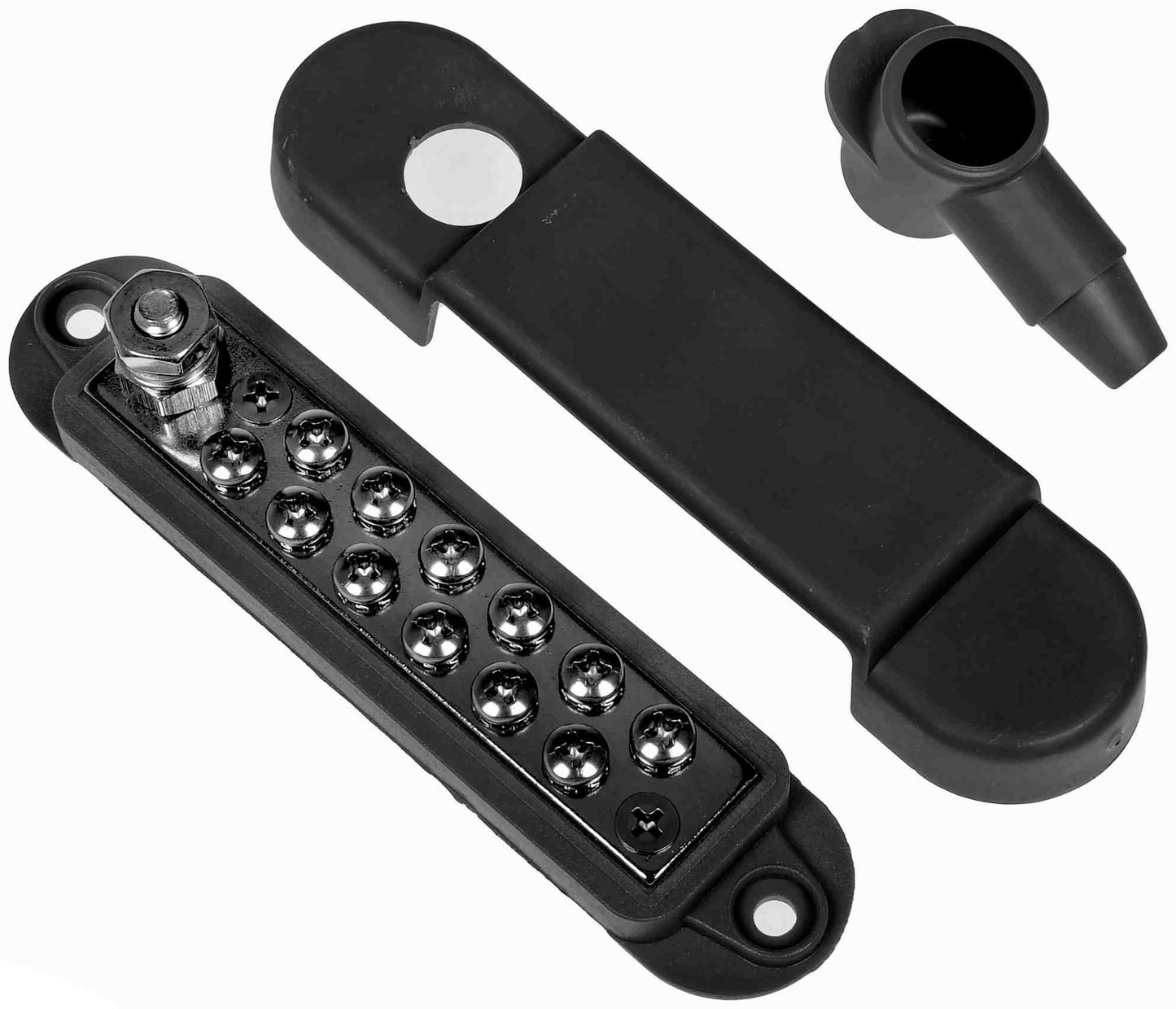 Dorman Conduct-Tite Junction Box Relay Connector Universal Black Bus Bar 12 Contact Points 99939