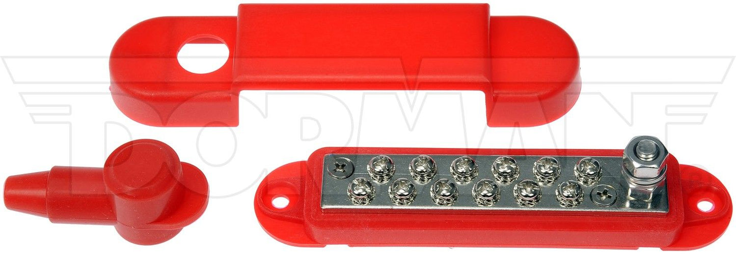 Dorman Conduct-Tite Junction Box Relay Connector Universal Bus Bar with 12 Contact Points