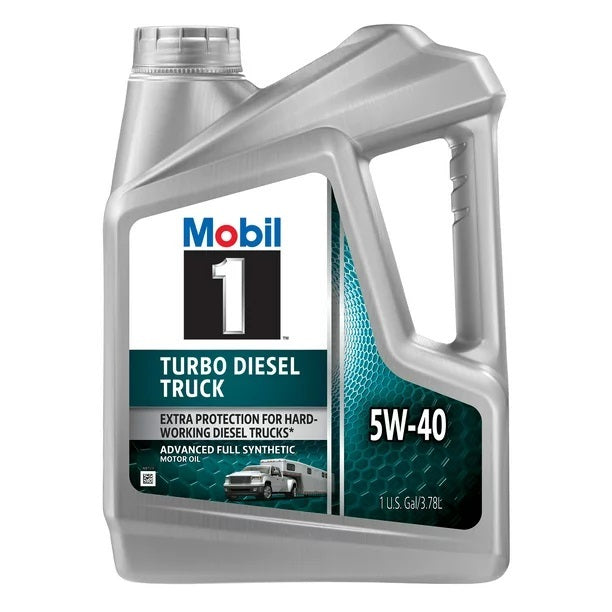 Mobil 1 5w40 Turbo Diesel Oil 1 Gallon Oils, Fluids and Additives Motor Oil main image