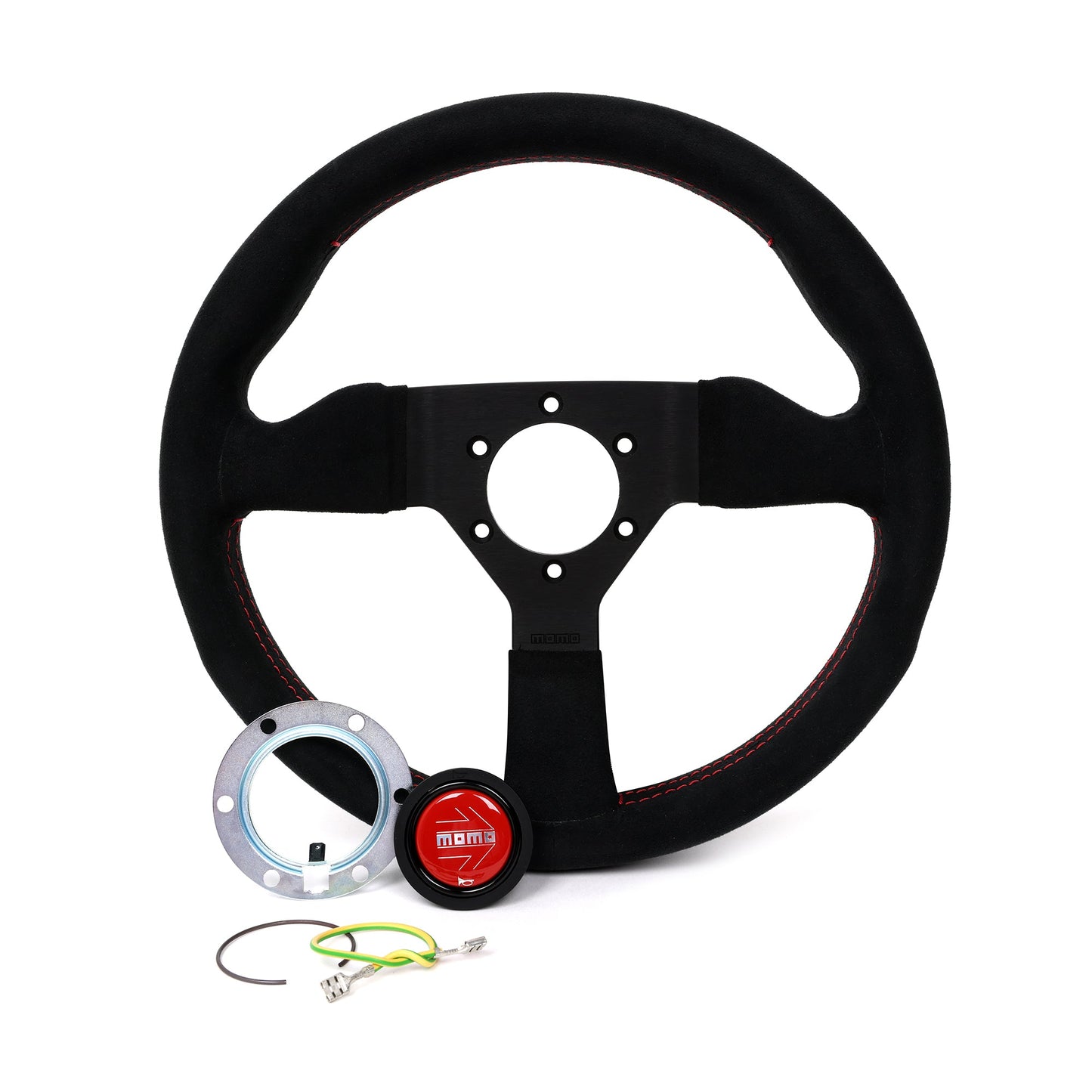 Momo Motorsports Montecarlo 320mm Alcantara Steering Wheel