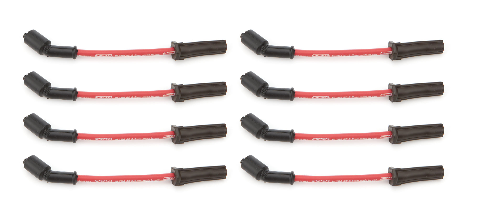 Moroso Ultra 40 Wire Set 8.5mm GM LS/LT 9.75 Red Ignition Components Spark Plug Wires main image