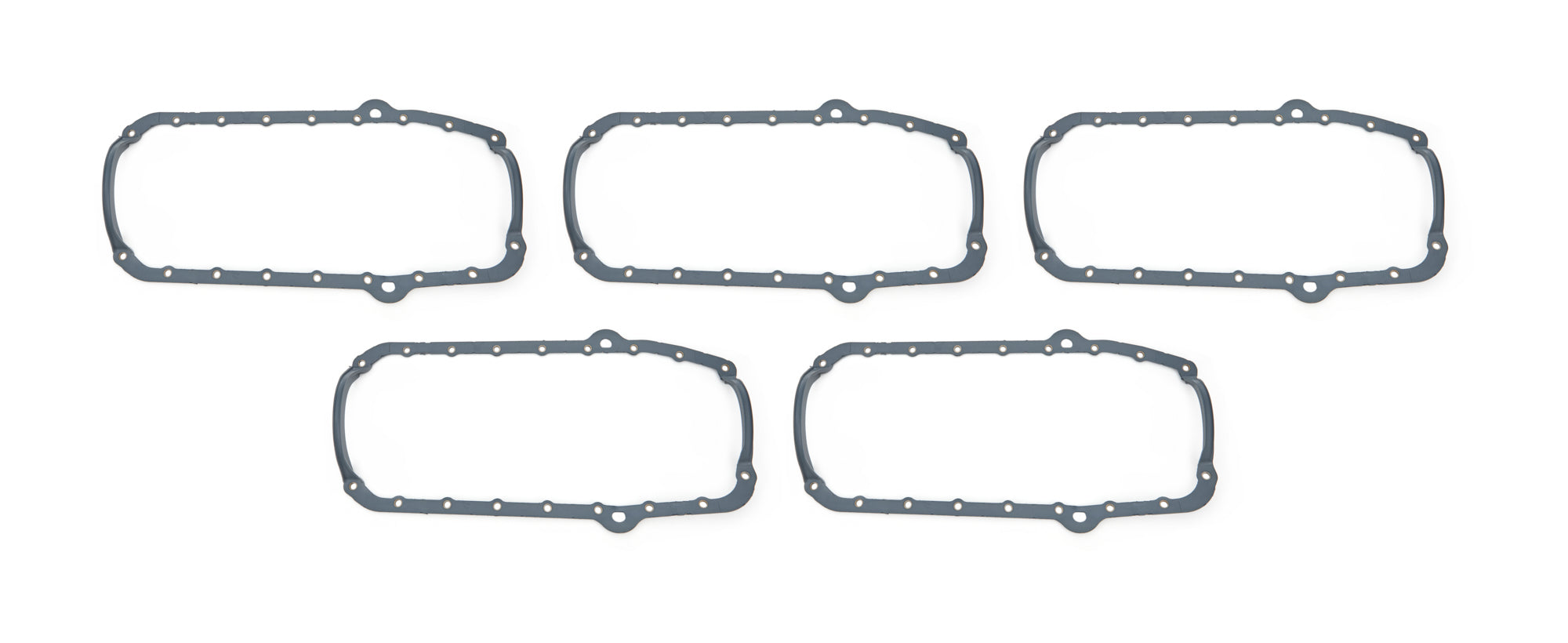 Moroso Pre-1985 Small Block Chevrolet Oil Pan Gasket - One Piece - Reinforced Steel (5 Pack) 93184