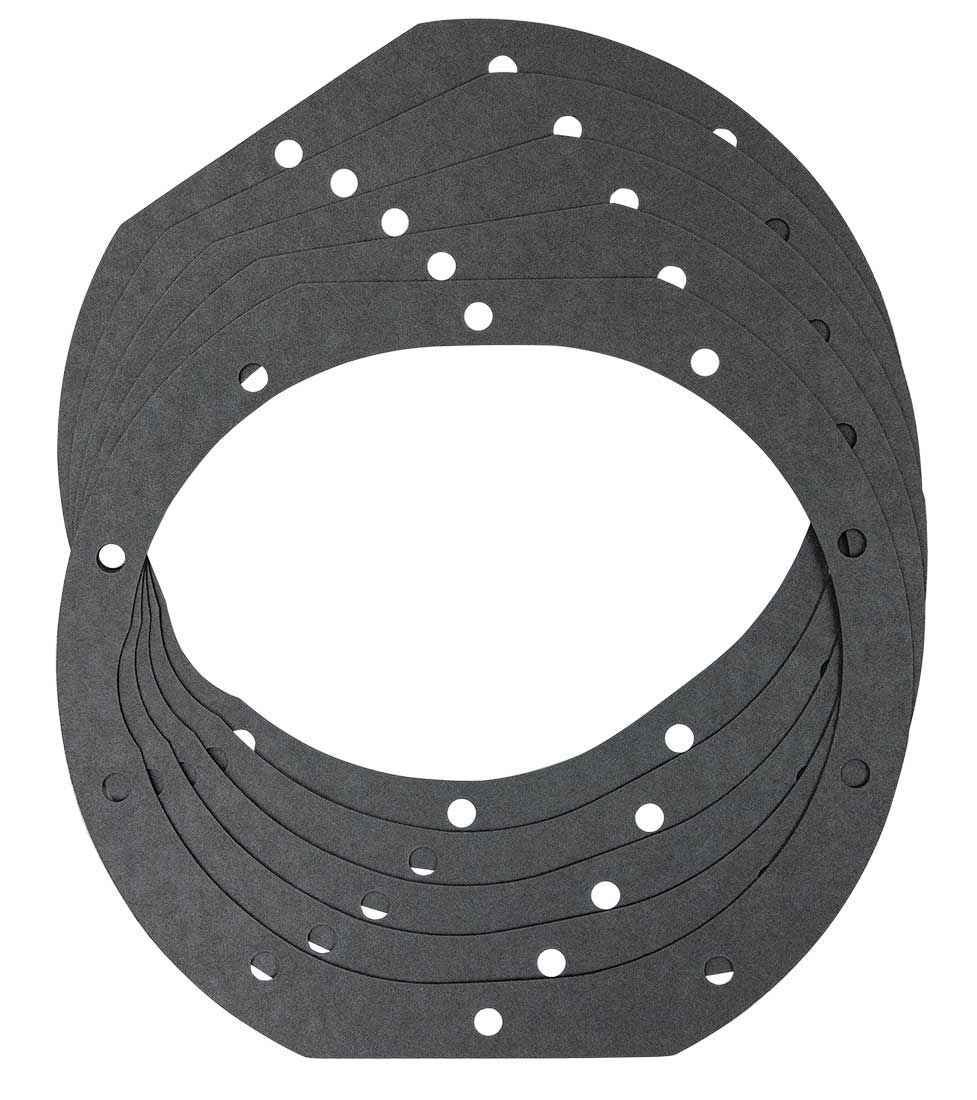 Moroso Ford 9in Housing Gaskets 5-Pack Drivetrain Gaskets and Seals Differential Cover Gaskets main image