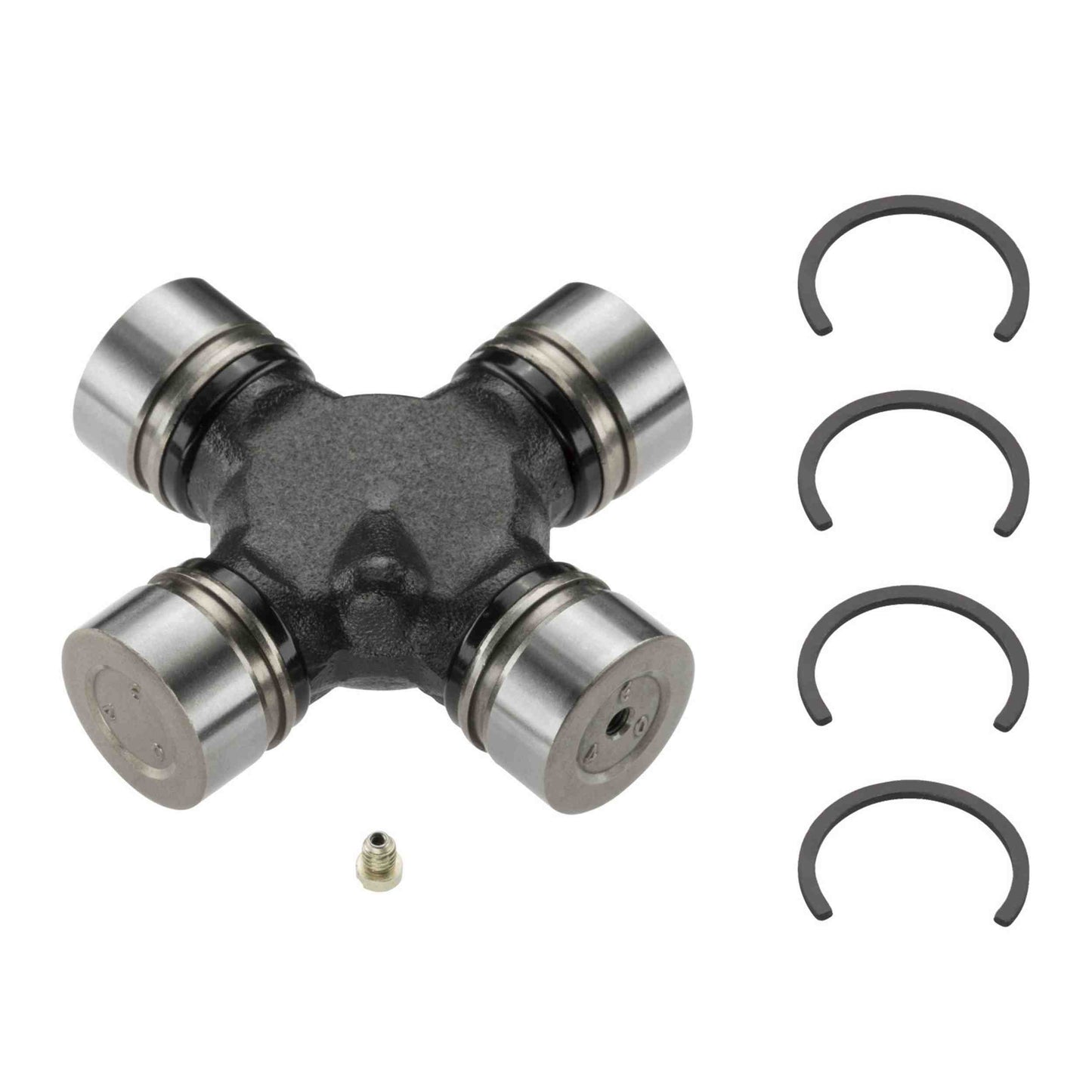 Moog Universal Joint, Super Strength, 1344 Style, Greasable, Steel, Each 14MC3