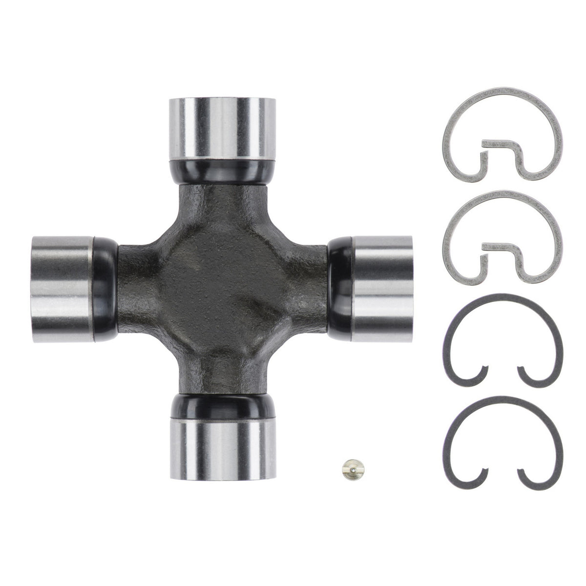 Moog U-joint:Universal Joint, Super Strength, 1410 Style, Greasable, Steel