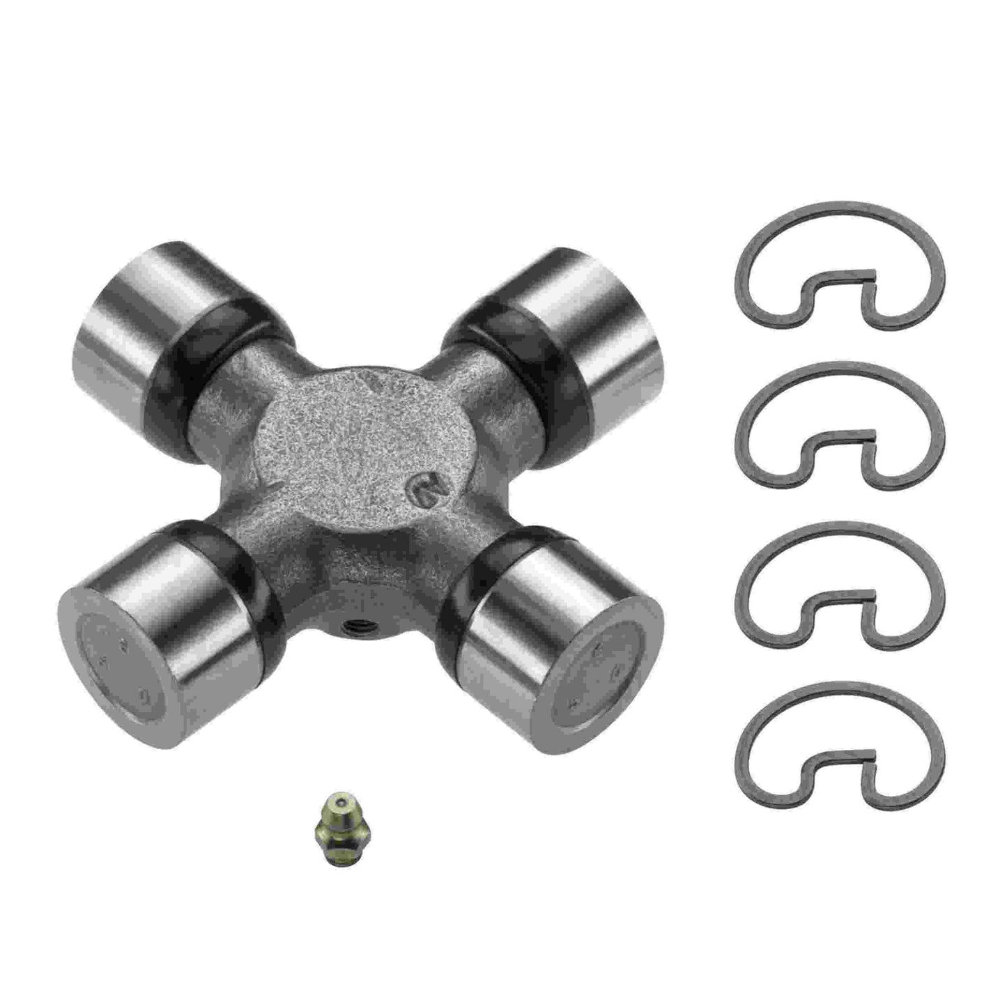 Moog U-Joint:Universal Joint, 1410 Style, Greasable, Steel