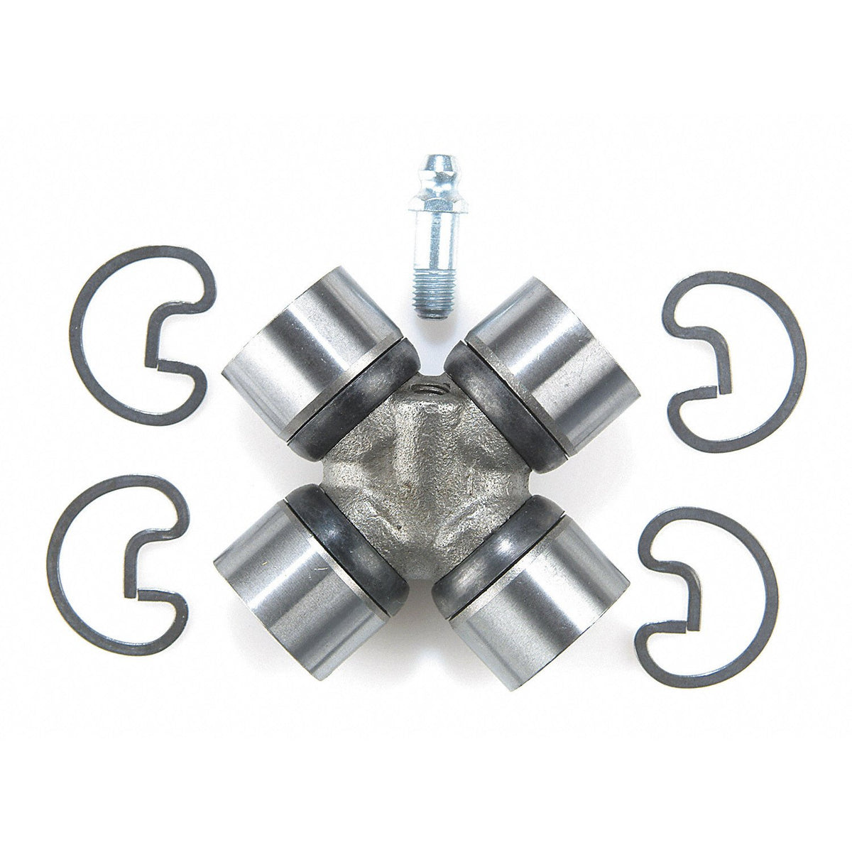 Moog Universal Joint:Spicer 1100 Style,Greasable,Steel