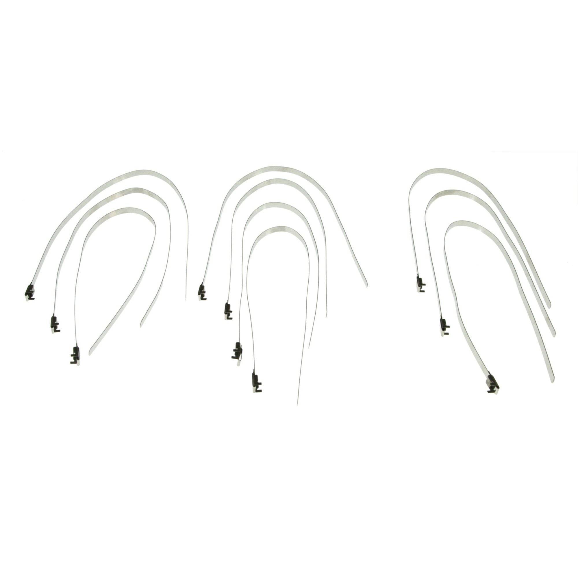 Moog CV Boot Clamp:Steel,Natural,19 in. Length