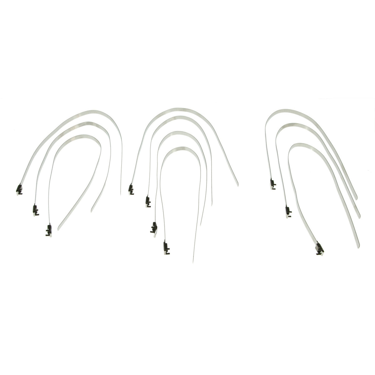 Moog CV Boot Clamp:Steel,Natural,19 in. Length