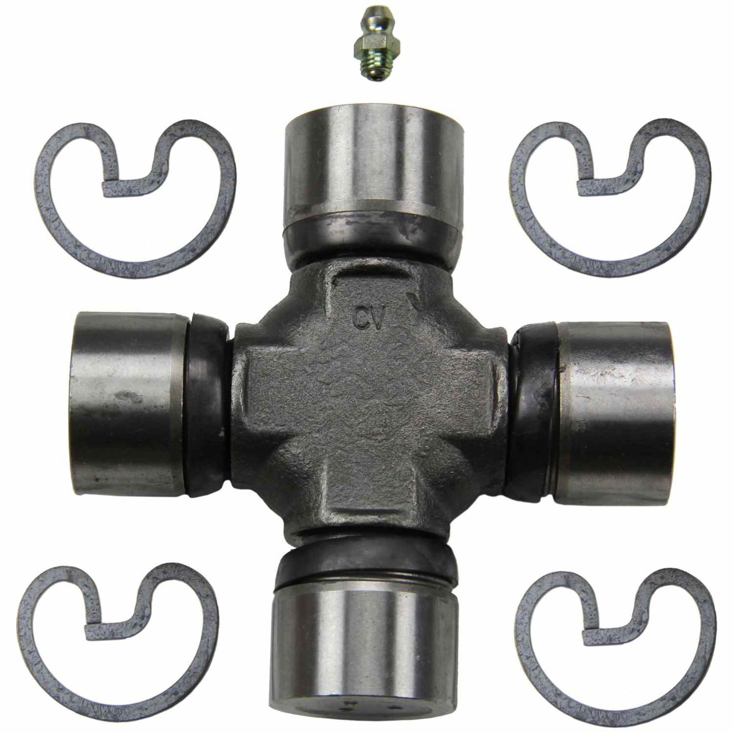 Moog Universal Joint, American Axle 1485 Style, Greasable, Steel