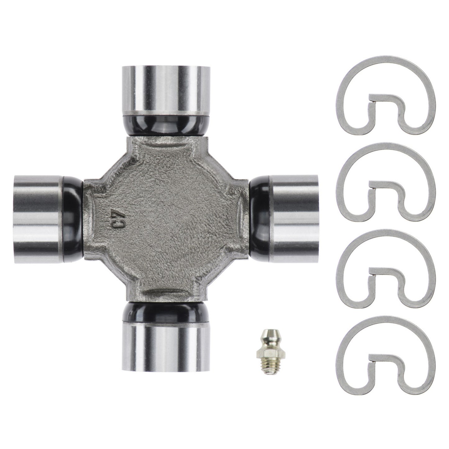 Moog Universal Joint, 1330 Style, Greasable, Steel, Each 14MHY