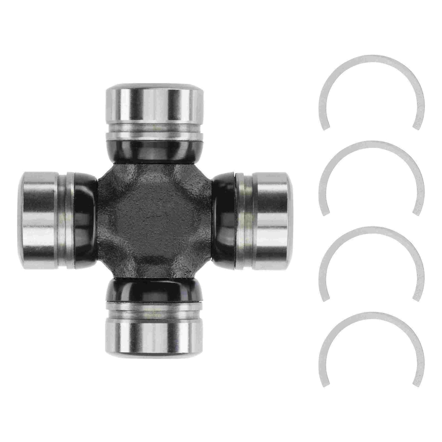 Moog Universal Joint, Super Strength, 1310-WJ Style, Solid, Steel, Each 14MHR