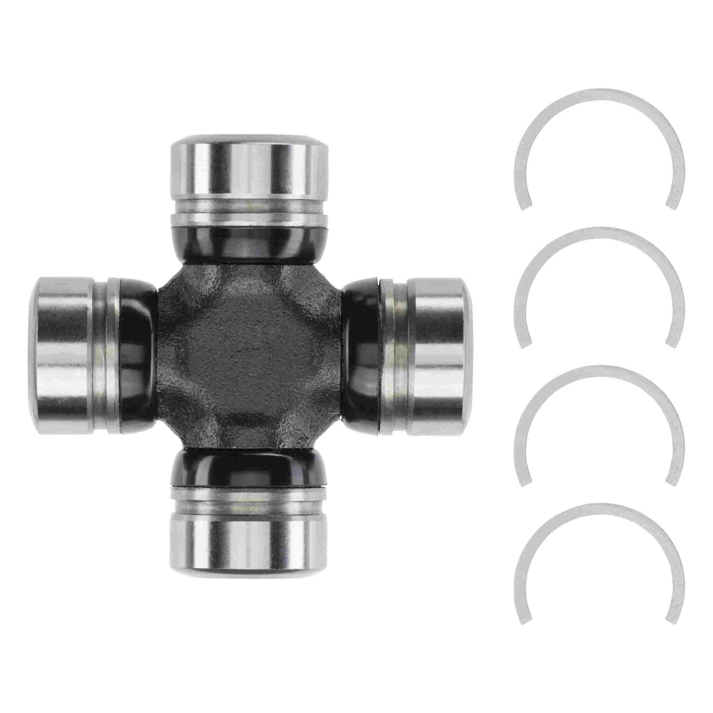Moog Universal Joint, Super Strength, 1310-WJ Style, Solid, Steel, Each 14MHR