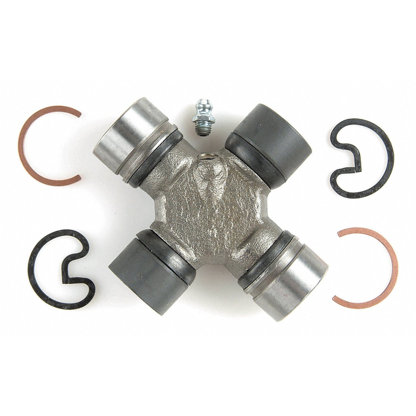 Moog U-Joint:1310-1344 Conversion,Greasable,Steel,Chevy,Oldsmobile