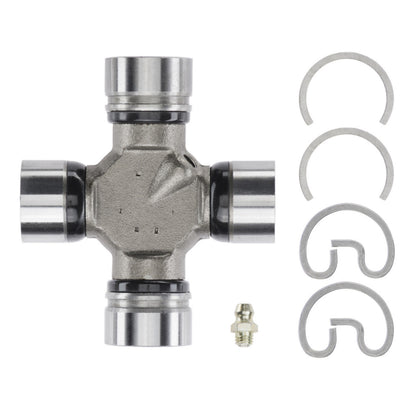 Moog Universal Joint:Detroit 7290/Spicer 1310 Style,Greasable,Steel
