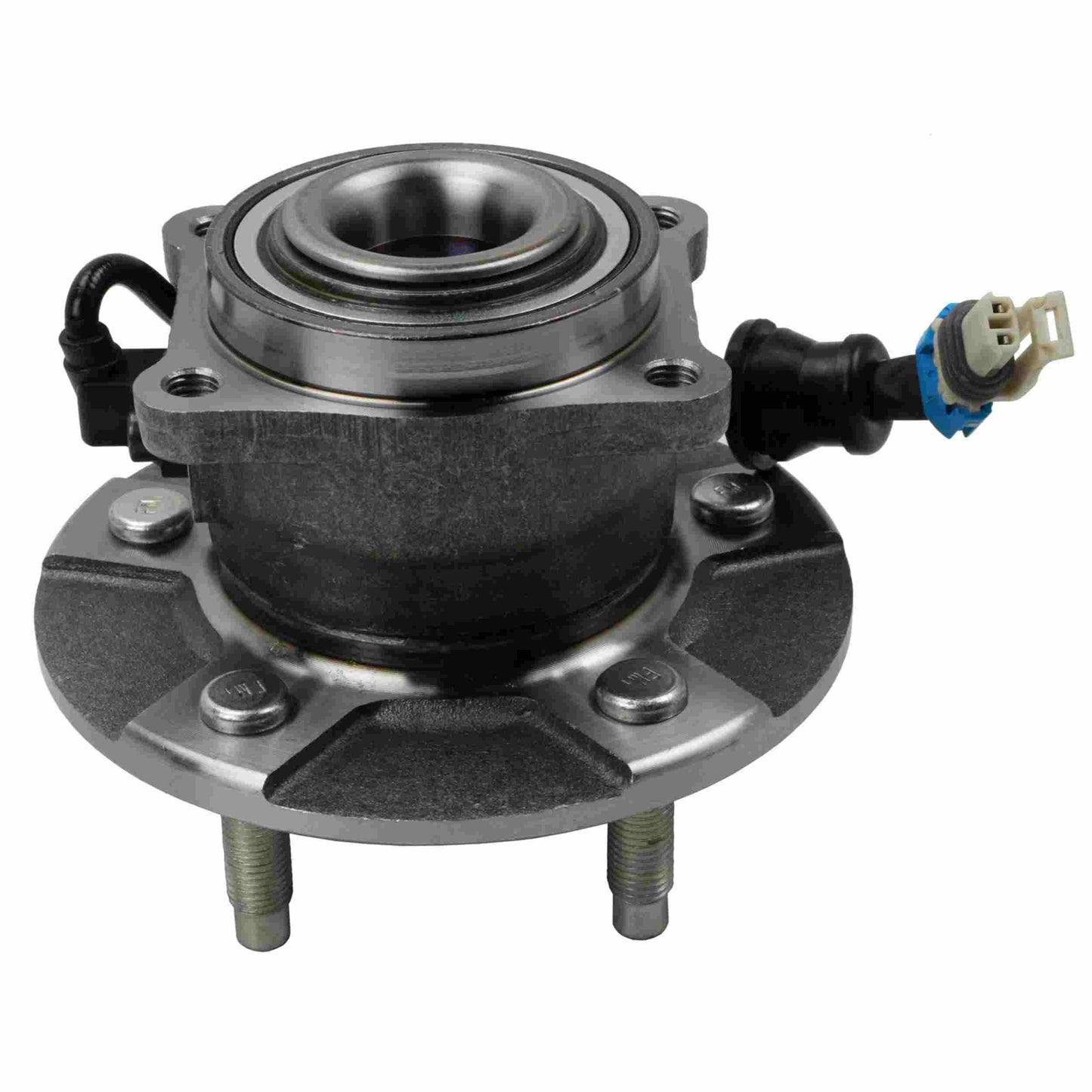 Moog Hub Assembly:Wheel Hub and Bearing Assembly,Rear,Pontiac,Saturn