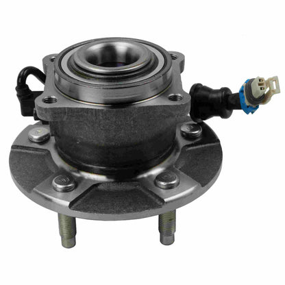 Moog Hub Assembly:Wheel Hub and Bearing Assembly,Rear,Pontiac,Saturn