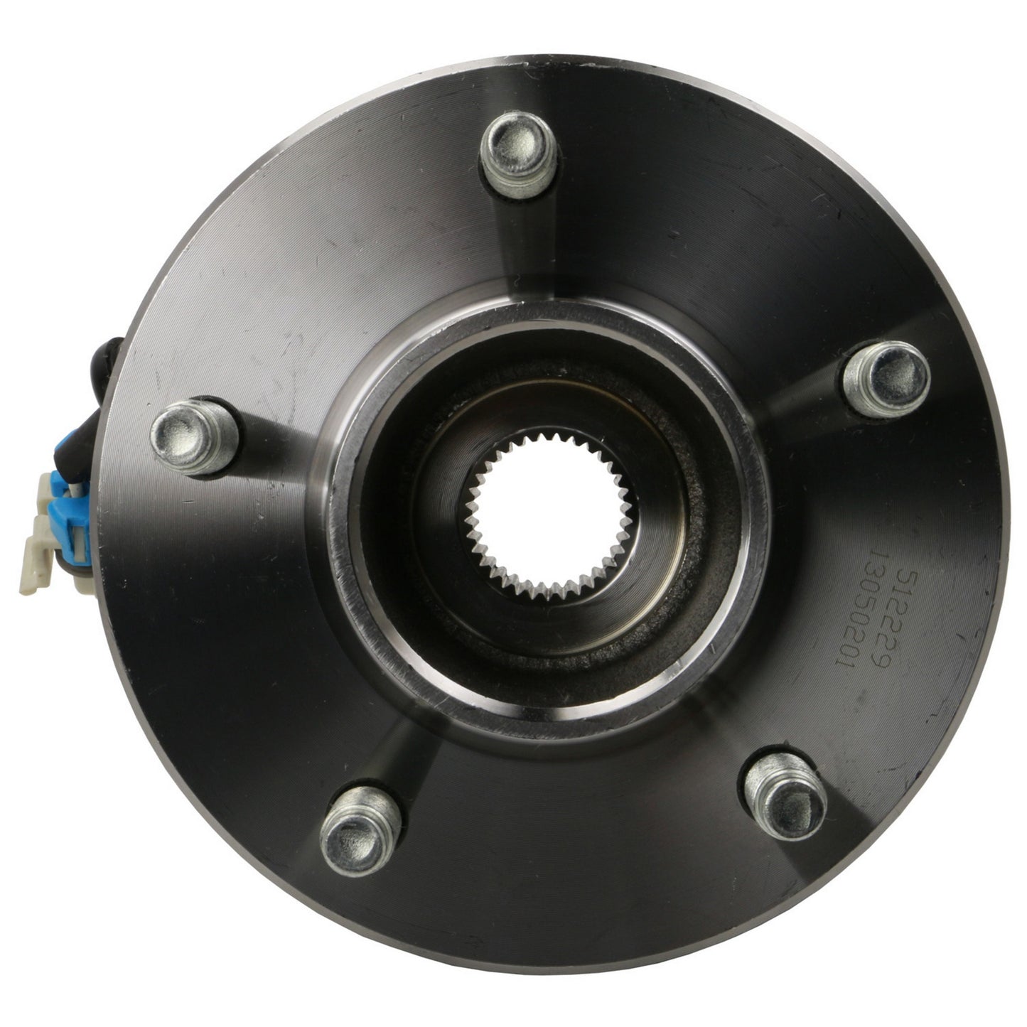 Moog Hub Assembly:Wheel Hub and Bearing Assembly,Rear,Pontiac,Saturn