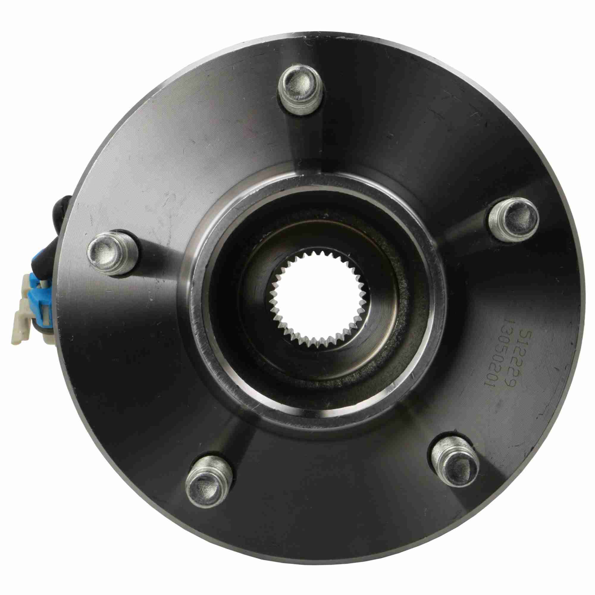 Moog Hub Assembly:Wheel Hub and Bearing Assembly,Rear,Pontiac,Saturn