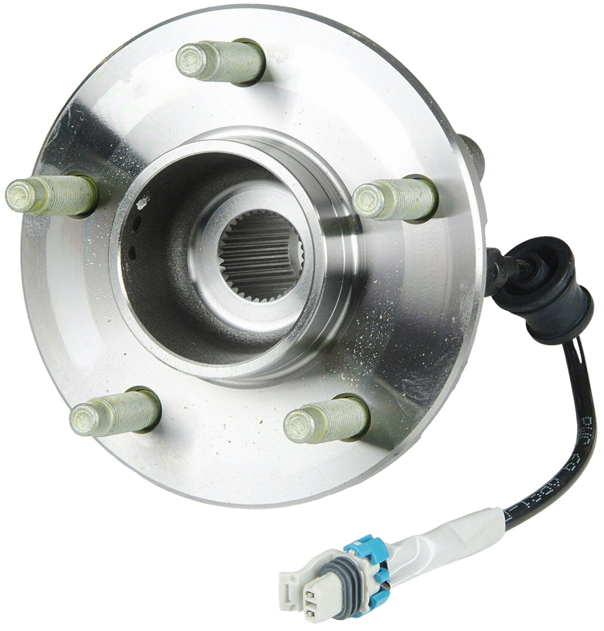 Moog Hub Assembly:Wheel Hub and Bearing Assembly,Rear,Pontiac,Saturn