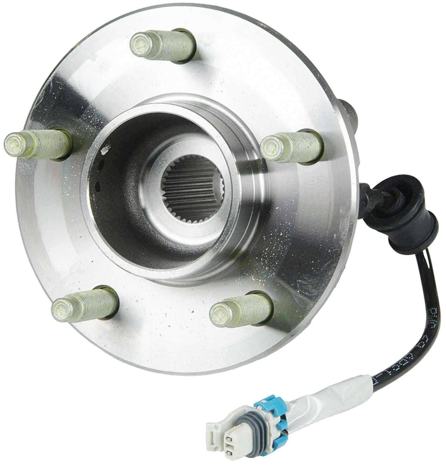 Moog Hub Assembly:Wheel Hub and Bearing Assembly,Rear,Pontiac,Saturn