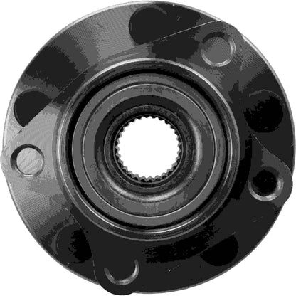 Moog Hub Assembly:Wheel Hub and Bearing Assembly,Rear,Ford,Lincoln,Mazda