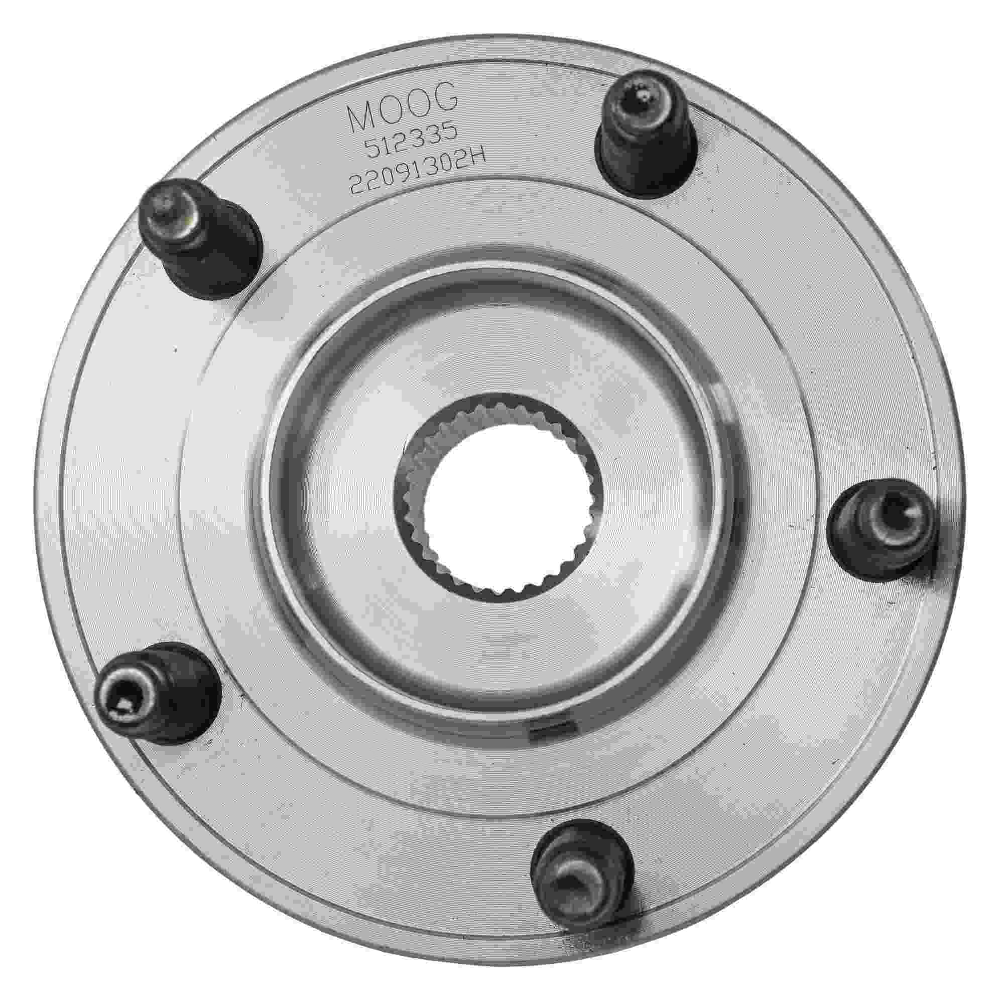 QuickSteer Wheel Bearing and Hub Assembly 512335