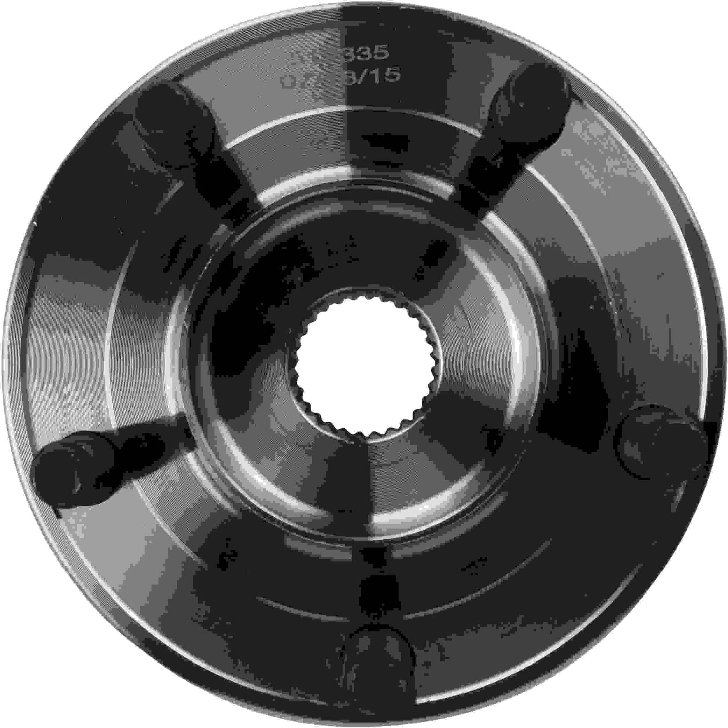 Moog Hub Assembly:Wheel Hub and Bearing Assembly,Rear,Ford,Lincoln,Mazda