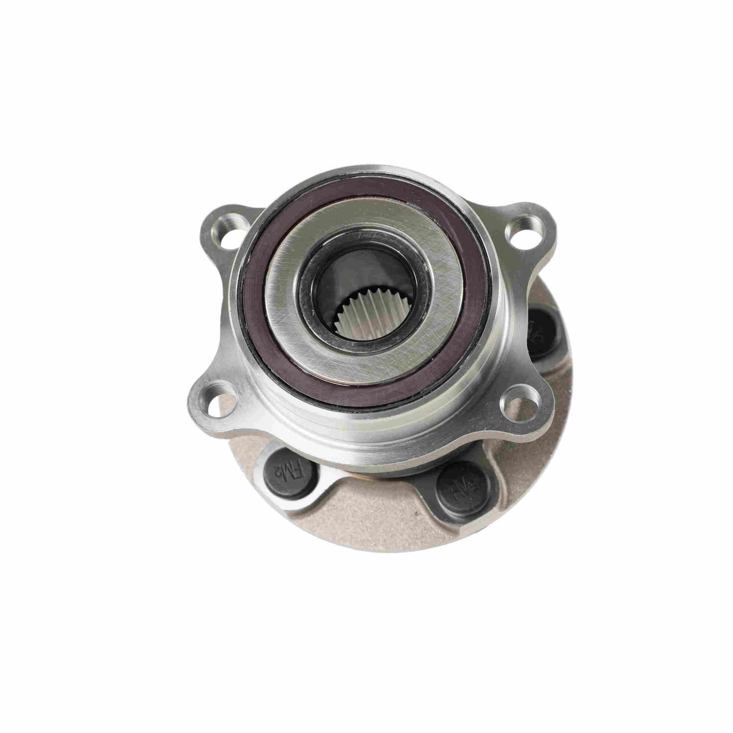 Moog Hub Assembly:Wheel Hub and Bearing, Steel, Rear, Subaru