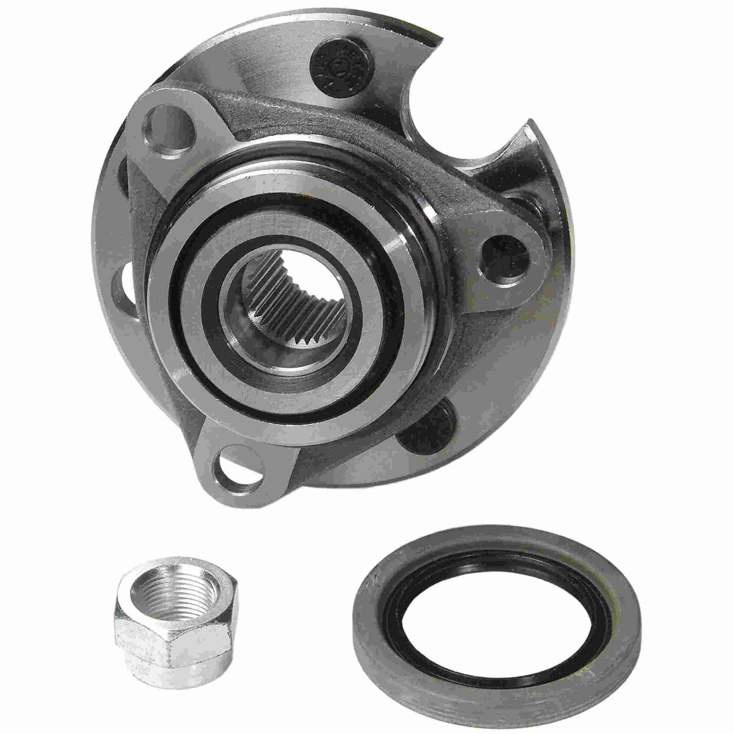 Moog Wheel Hub and Bearing Assembly:Front,Buick,Chevy,Oldsmobile