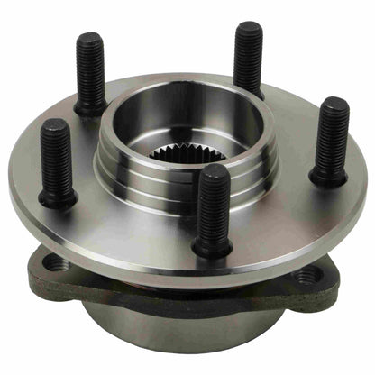 Moog Hub Assembly:Wheel Hub and Bearing Assembly,Front,Chrysler,Plymouth