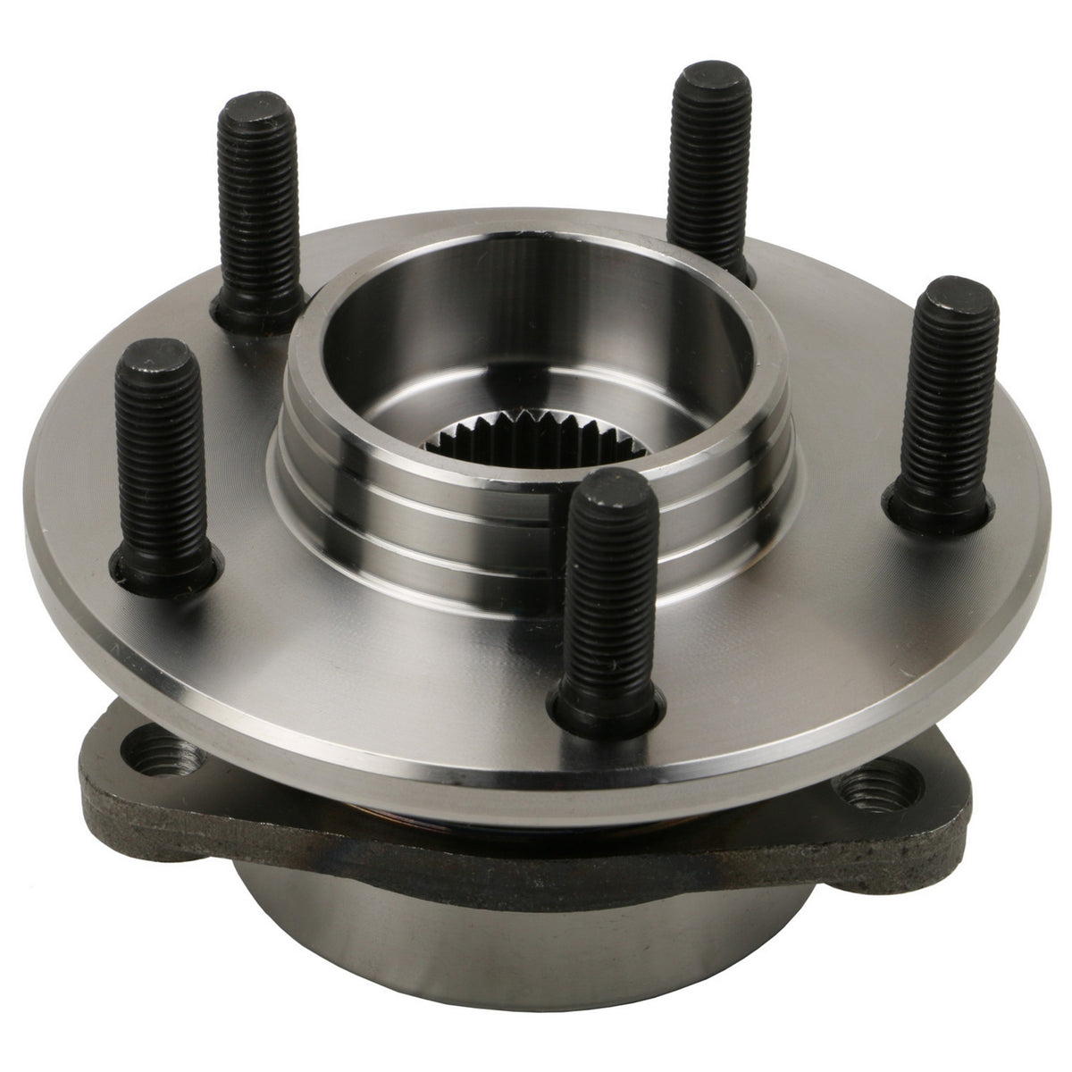 Moog Hub Assembly:Wheel Hub and Bearing Assembly,Front,Chrysler,Plymouth