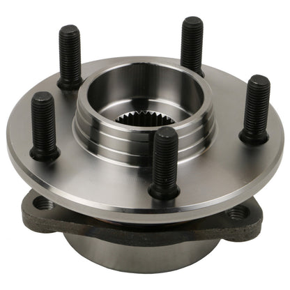Moog Hub Assembly:Wheel Hub and Bearing Assembly,Front,Chrysler,Plymouth