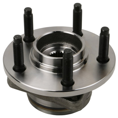 Moog Hub Assembly:Wheel Hub and Bearing Assembly,Front,Ford,Mercury