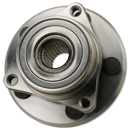 Moog Hub Assembly:Wheel Hub and Bearing Assembly,Front,Ford,Mercury