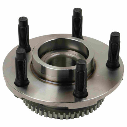 Moog Hub Assembly:Wheel Hub and Bearing Assembly,Front,Ford