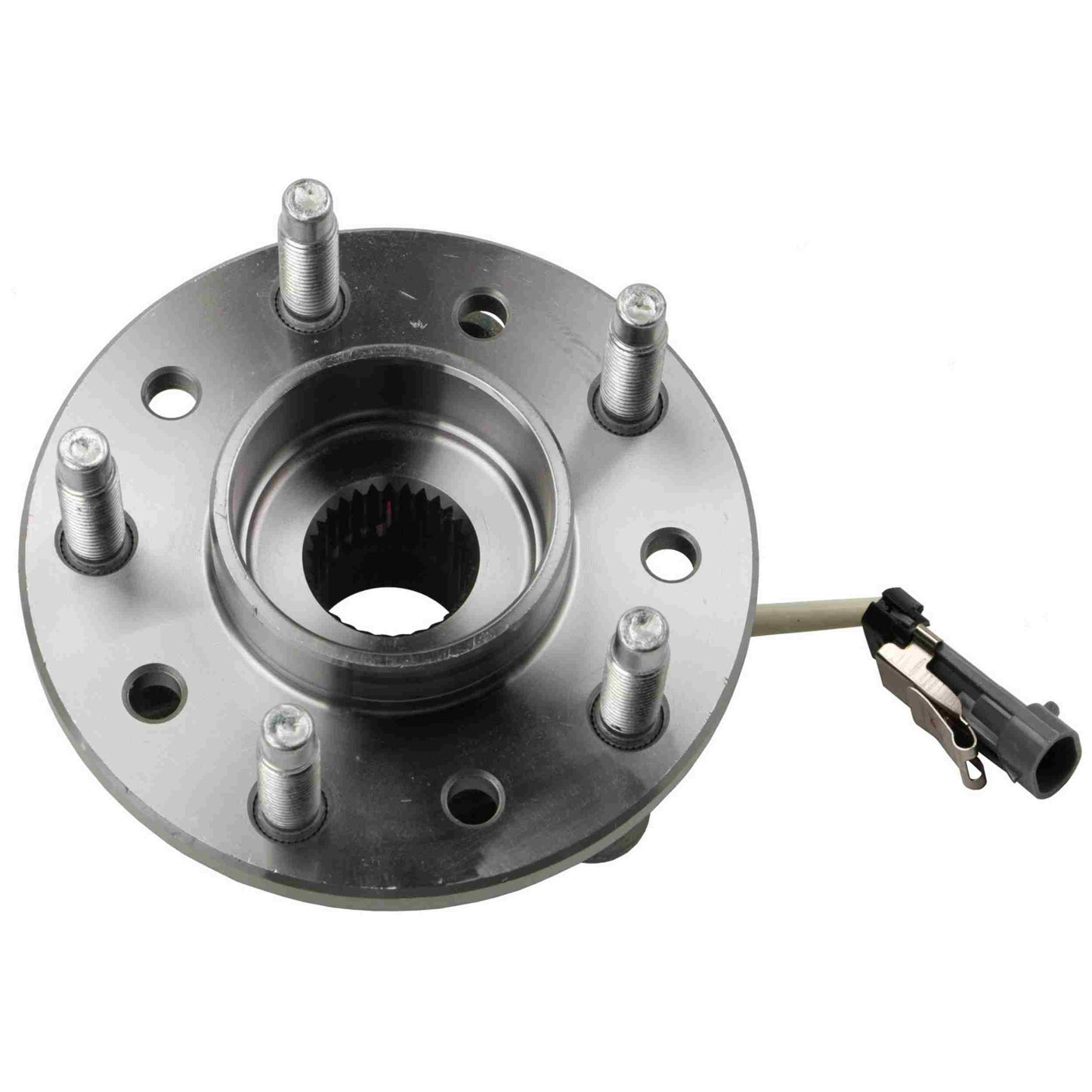 Moog Hub Assembly:Wheel Hub and Bearing Assembly,Front,Oldsmobile,Pontiac