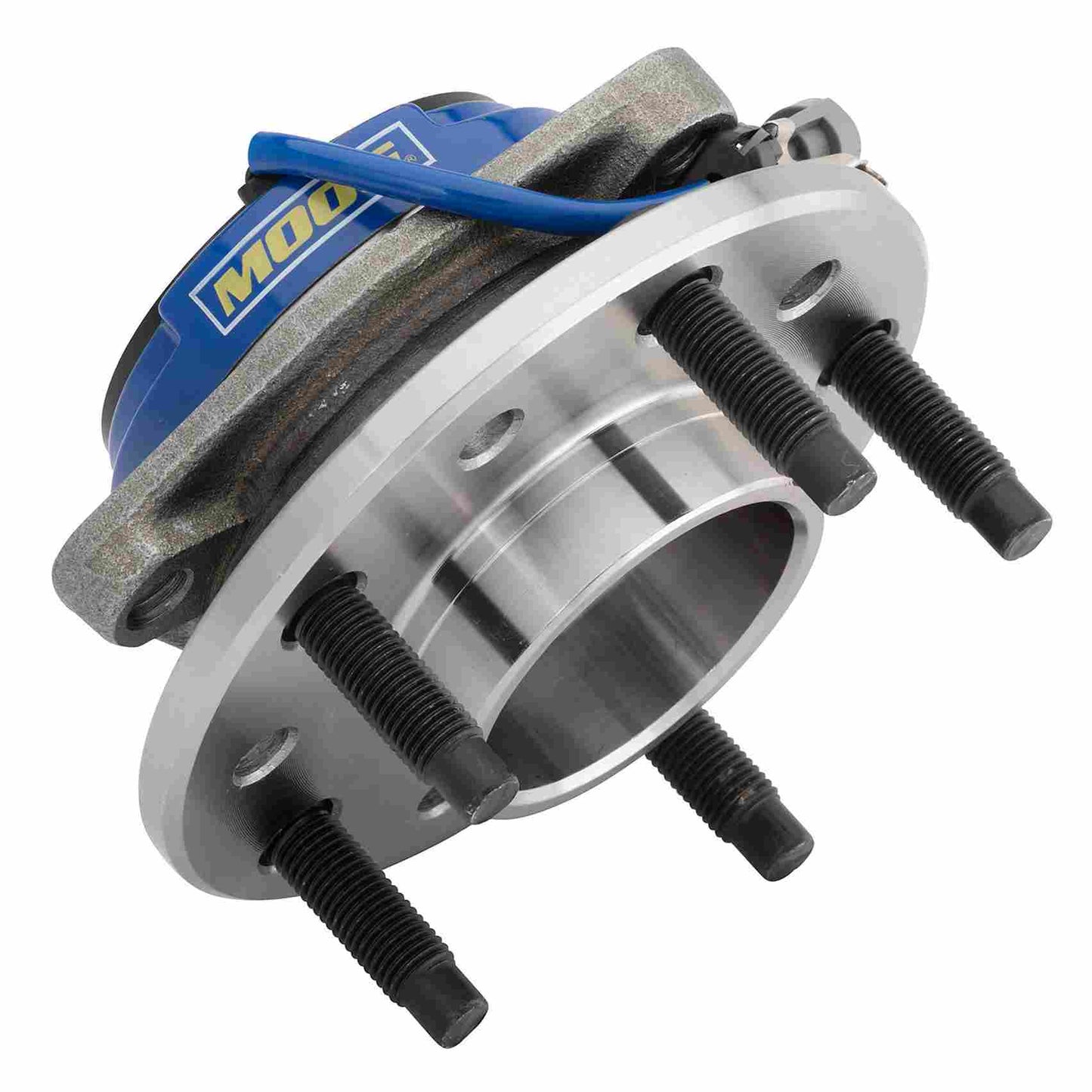 Moog Hub Assembly:Wheel Hub and Bearing Assembly,Front,Oldsmobile,Pontiac