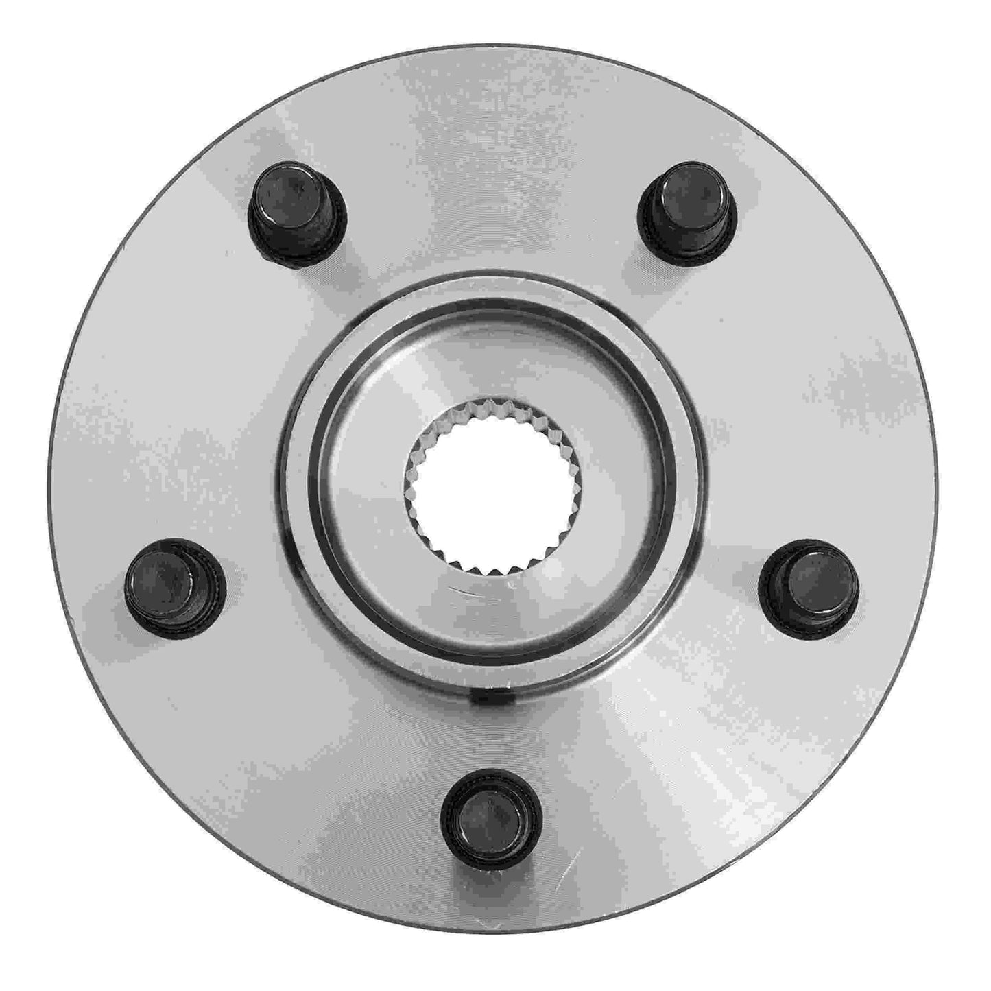 Moog Hub Assembly:Wheel Hub and Bearing Assembly, Front, Jeep