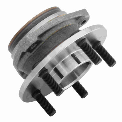 Moog Hub Assembly:Wheel Hub and Bearing Assembly, Front, Jeep