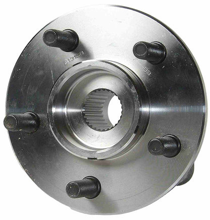 Moog Hub Assembly:Wheel Hub and Bearing Assembly, Front, Jeep