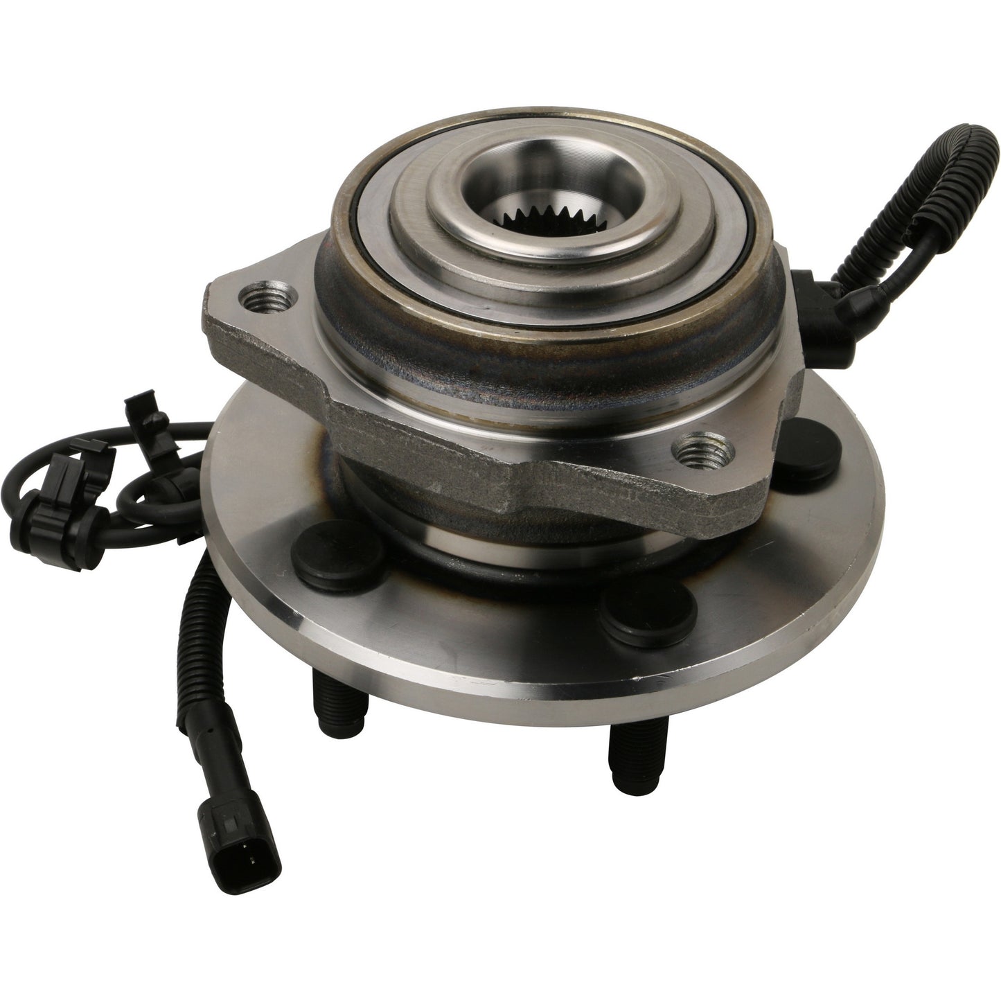 Moog Hub Assembly:Wheel Hub and Bearing Assembly, Driver Side Front,Jeep