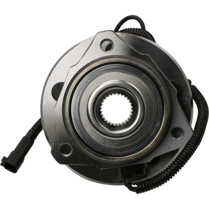 Moog Hub Assembly:Wheel Hub and Bearing Assembly, Driver Side Front,Jeep