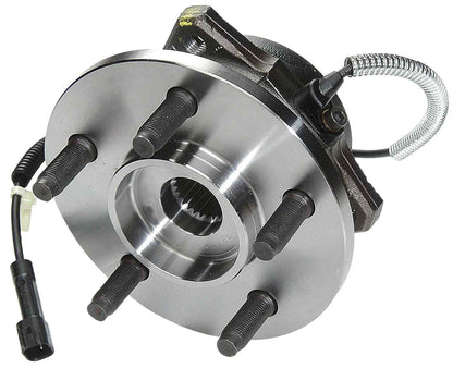 Moog Hub Assembly:Wheel Hub and Bearing Assembly, Driver Side Front,Jeep